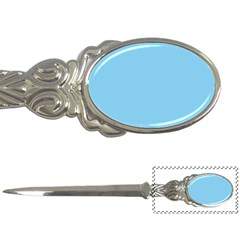 Color Baby Blue Letter Opener