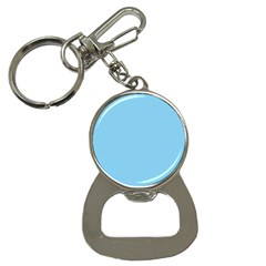 Color Baby Blue Bottle Opener Key Chain