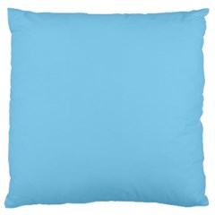 Color Baby Blue Large Cushion Case (Two Sides)