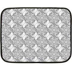 Patternformes1grise Double Sided Fleece Blanket (mini) 