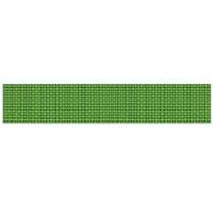 Green Knitted Pattern Large Flano Scarf  by goljakoff