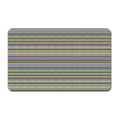 Line Knitted Pattern Magnet (rectangular) by goljakoff