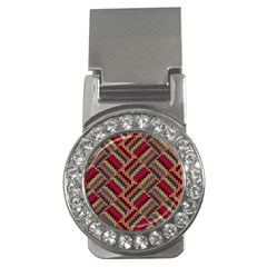 Zig Zag Knitted Pattern Money Clips (cz)  by goljakoff