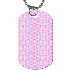 Hexagonal Pattern Unidirectional Dog Tag (one Side)
