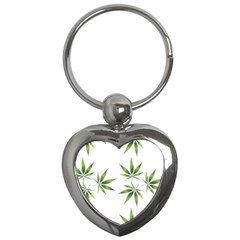 Cannabis Curative Cut Out Drug Key Chain (heart)