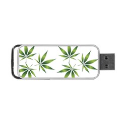 Cannabis Curative Cut Out Drug Portable Usb Flash (one Side)