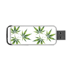 Cannabis Curative Cut Out Drug Portable Usb Flash (two Sides)