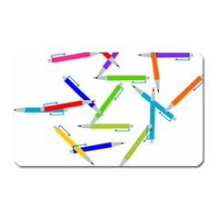 Pen Pencil Color Write Tool Magnet (rectangular)