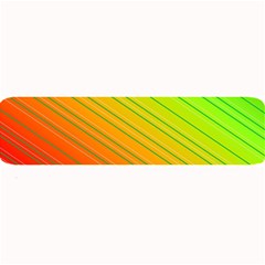 Orange Green Gradient Hunter Large Bar Mats