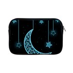 Moon Star Neon Wallpaper Apple iPad Mini Zipper Cases Front