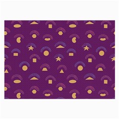 Geometric Figures Large Glasses Cloth by SychEva