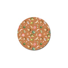 Watercolor Fruit Golf Ball Marker by SychEva