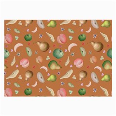 Watercolor fruit Large Glasses Cloth