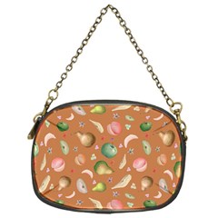 Watercolor fruit Chain Purse (One Side)