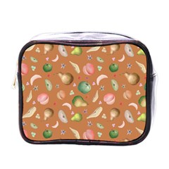 Watercolor fruit Mini Toiletries Bag (One Side)