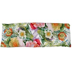 Garden Flowers Body Pillow Case (dakimakura) by goljakoff