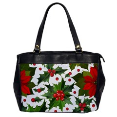 Christmas Berry Oversize Office Handbag by goljakoff
