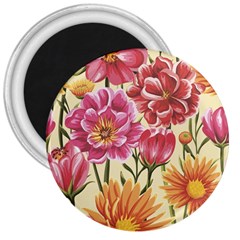 Flowers 3  Magnets