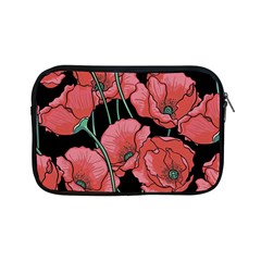 Poppy Flowers Apple Ipad Mini Zipper Cases by goljakoff