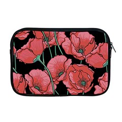 Poppy Flowers Apple Macbook Pro 17  Zipper Case by goljakoff