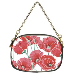 Red Poppy Flowers Chain Purse (one Side) by goljakoff