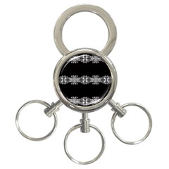 Gfghfyj 3-ring Key Chain