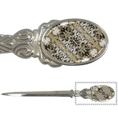 Vintage Ornate Interlace Pattern Letter Opener by dflcprintsclothing