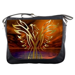 Pheonix Rising Messenger Bag by icarusismartdesigns