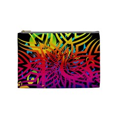 Abstract Jungle Cosmetic Bag (medium) by icarusismartdesigns