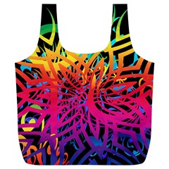 Abstract Jungle Full Print Recycle Bag (xl) by icarusismartdesigns