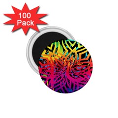 Abstract Jungle 1 75  Magnets (100 Pack) 