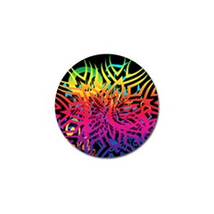 Abstract Jungle Golf Ball Marker (10 Pack) by icarusismartdesigns