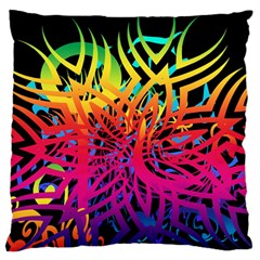 Abstract Jungle Standard Flano Cushion Case (two Sides)