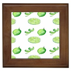 Lemon Framed Tile by Sparkle