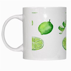 Lemon White Mugs