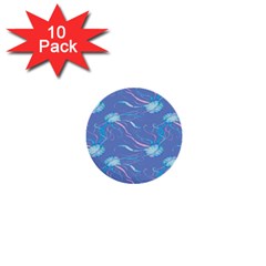 Jelly Fish 1  Mini Buttons (10 Pack) 