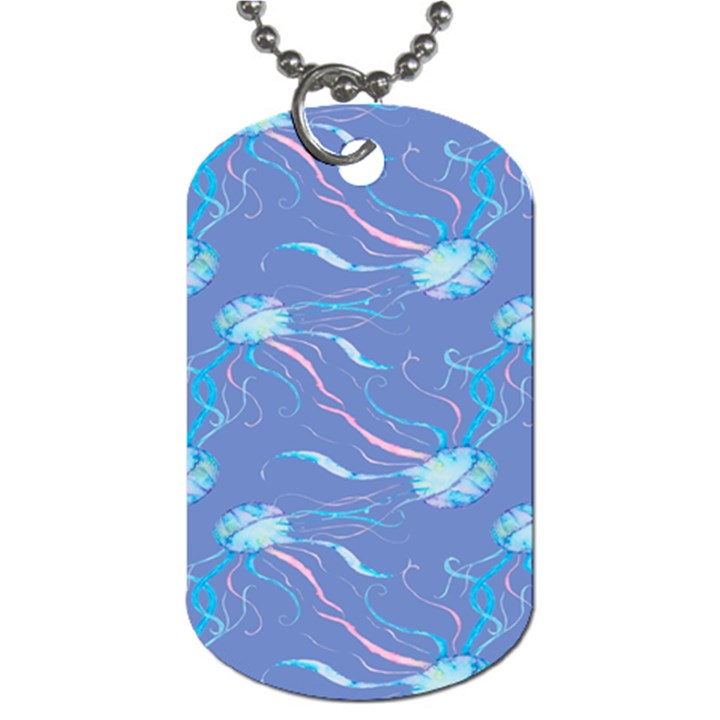 Jelly Fish Dog Tag (One Side)