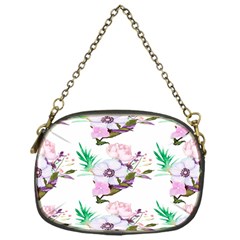 Floral Art Chain Purse (one Side) by Sparkle