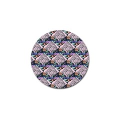 Diamond Spots Golf Ball Marker (4 Pack)