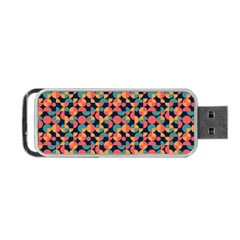 Beautiful Shapes Pattern Portable Usb Flash (one Side) by designsbymallika