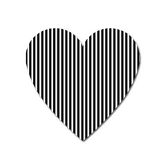 Bande noir/blanc  Heart Magnet