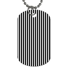 Bande noir/blanc  Dog Tag (Two Sides)