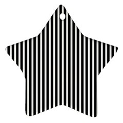 Bande Noir/blanc  Star Ornament (two Sides) by kcreatif