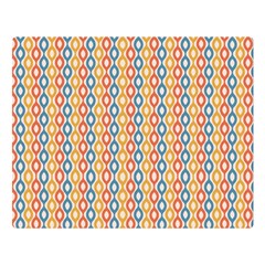 Psychedelic Groovy Pattern Double Sided Flano Blanket (large)  by designsbymallika