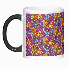 Summer Floral Pattern Morph Mugs by designsbymallika