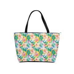 Water Color Floral Pattern Classic Shoulder Handbag by designsbymallika