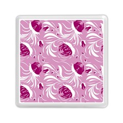 Folk Floral Pattern  Flowers Print  Memory Card Reader (square) by Eskimos