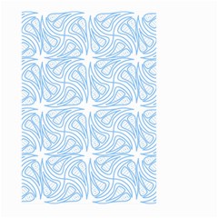 Abstract Stripes, Shapes, Lines Large Garden Flag (two Sides) by SychEva