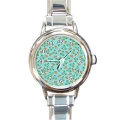 1ca64105-e9a5-48b8-8afe-fd889f7f199f Round Italian Charm Watch