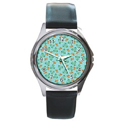 1ca64105-e9a5-48b8-8afe-fd889f7f199f Round Metal Watch by SychEva